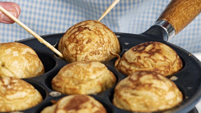 hjemmelavet æbleskiver